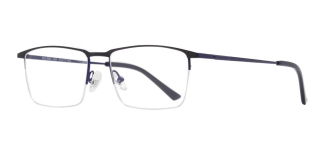 ROCOCO ROC 8684-C.04 Optik Genç,Yetişkin Erkek Köşeli Yarım Çerçeveli Titanyum - ROCOCO (1)