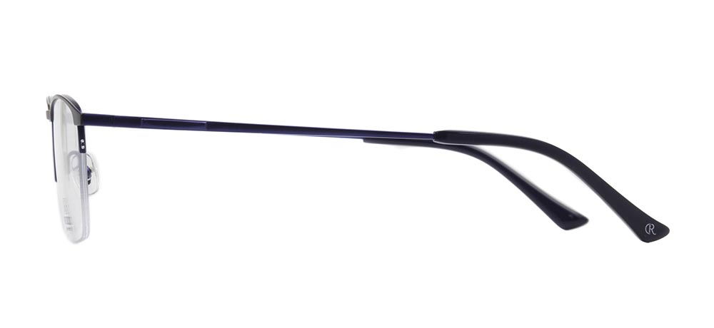 ROCOCO ROC 8684-C.04 Optik Genç,Yetişkin Erkek Köşeli Yarım Çerçeveli Titanyum - 3