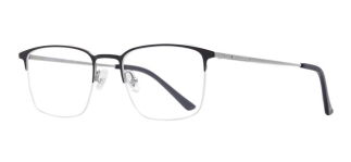 ROCOCO ROC 8685-C.02 Optik Genç,Yetişkin Erkek Köşeli Yarım Çerçeveli Titanyum - ROCOCO (1)