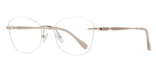 ROCOCO ROC 8701-C.01 Optik Genç Kadın Oval Çerçevesiz Titanyum - ROCOCO (1)