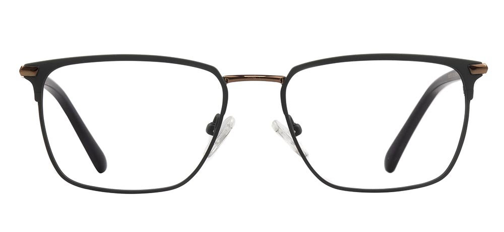 ROCOCO ROC 8702-C.03 Optik Genç Erkek Köşeli Çerçeveli Titanyum - 1