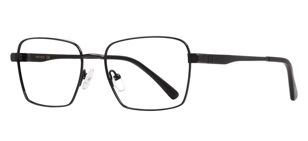 ROCOCO ROC 8704-C.04 Optik Genç Erkek Köşeli Çerçeveli Titanyum - 2