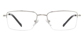 ROCOCO ROC 8705-C.03 Optik Genç Erkek Köşeli Yarım Çerçeveli Titanyum - ROCOCO