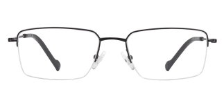 ROCOCO ROC 8705-C.04 Optik Genç Erkek Köşeli Yarım Çerçeveli Titanyum - ROCOCO