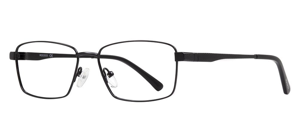 ROCOCO ROC 8706-C.04 Optik Genç Erkek Köşeli Çerçeveli Titanyum - 2