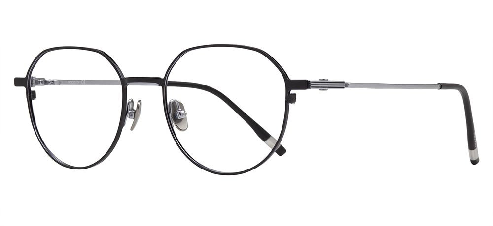 ROCOCO ROC 8707-C.07 Optik Genç Erkek,Kadın,Unisex Geometrik Çerçeveli Titanyum - 2