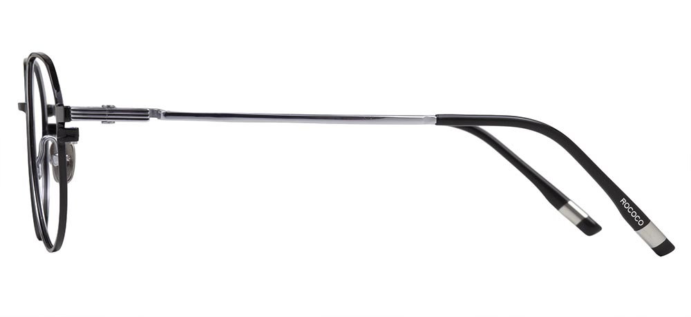 ROCOCO ROC 8707-C.07 Optik Genç Erkek,Kadın,Unisex Geometrik Çerçeveli Titanyum - 3