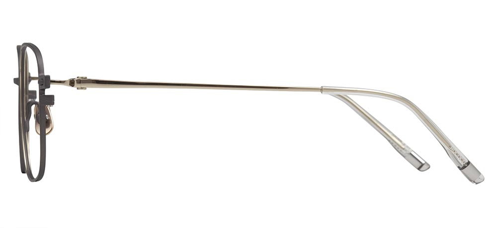 ROCOCO ROC 8709-C.09 Optik Genç Erkek,Kadın,Unisex Köşeli Çerçeveli Titanyum - 3