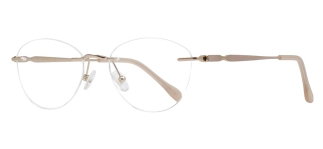 ROCOCO ROC 8710-C.02 Optik Genç Kadın Oval Çerçevesiz Titanyum - ROCOCO (1)