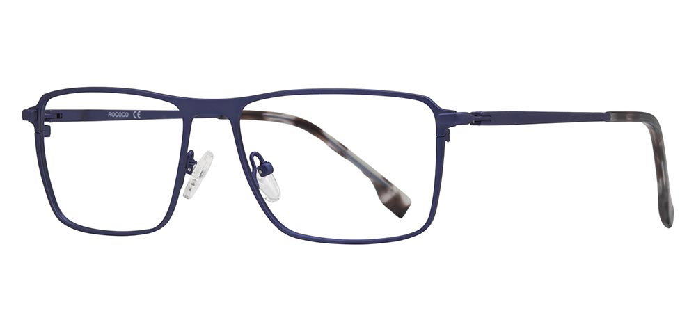 ROCOCO ROC 8712-C.03 Optik Genç Erkek Köşeli Çerçeveli Titanyum - 2