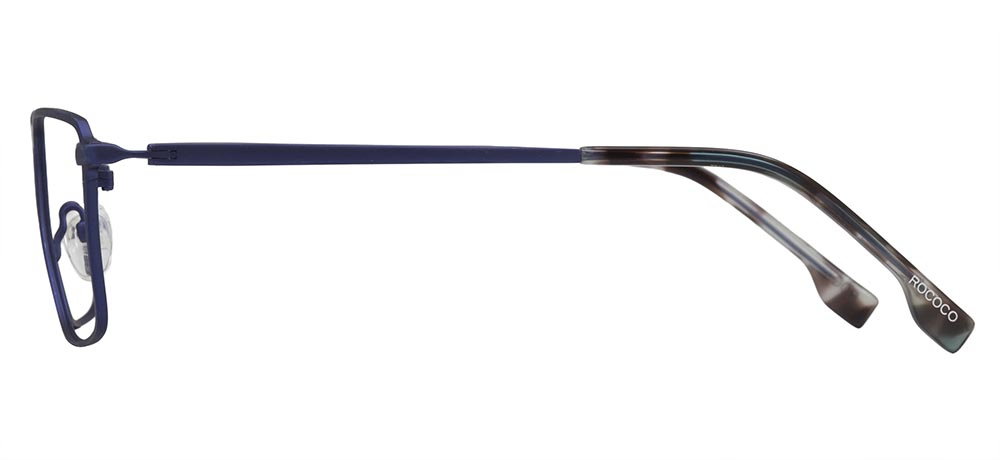 ROCOCO ROC 8712-C.03 Optik Genç Erkek Köşeli Çerçeveli Titanyum - 3