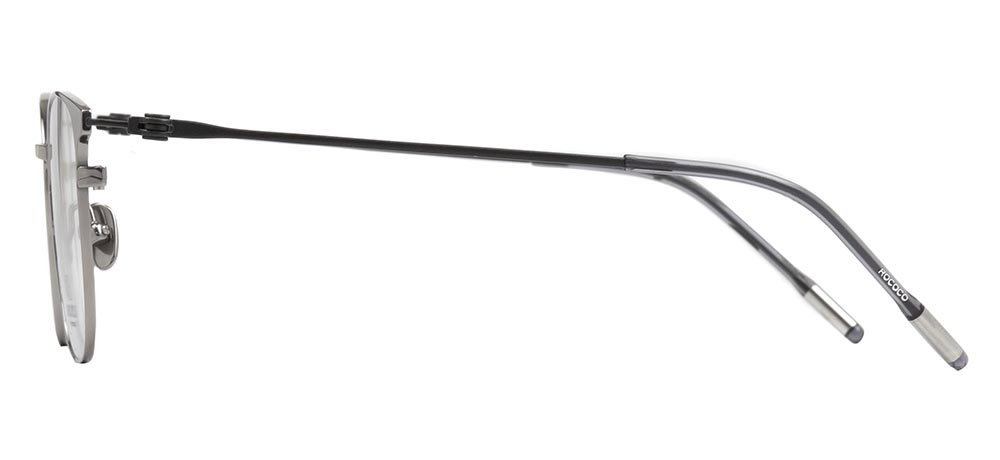 ROCOCO ROC 8714-C.09 Optik Genç Erkek,Kadın,Unisex Oval Çerçeveli Titanyum - 3