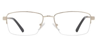 ROCOCO ROC 8715-C.01 Optik Genç Erkek,Kadın,Unisex Köşeli Yarım Çerçeveli Titanyum 