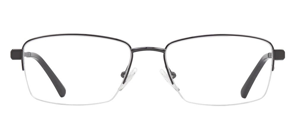 ROCOCO ROC 8715-C.02 Optik Genç Erkek,Kadın,Unisex Köşeli Yarım Çerçeveli Titanyum - 1