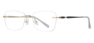 ROCOCO ROC 8719-C.01 Optik Genç Kadın Köşeli Çerçevesiz Titanyum - ROCOCO (1)