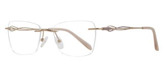 ROCOCO ROC 8723-C.02 Optik Genç Kadın Köşeli Çerçevesiz Titanyum - ROCOCO (1)