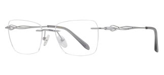 ROCOCO ROC 8723-C.03 Optik Genç Kadın Köşeli Çerçevesiz Titanyum - ROCOCO (1)