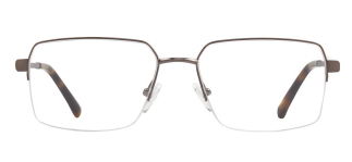 ROCOCO ROC 8724-C.04 Optik Genç Erkek Köşeli Yarım Çerçeveli Titanyum - ROCOCO