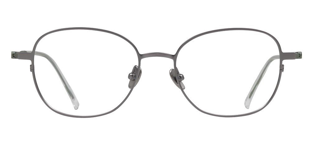 ROCOCO ROC 8725-C.08 Optik Genç Kadın Oval Çerçeveli Titanyum - 1
