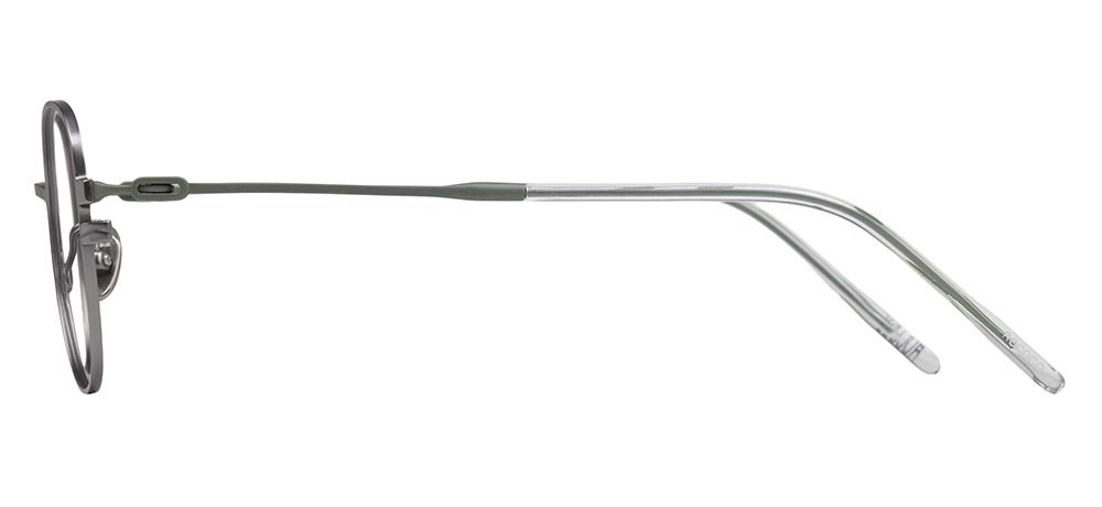 ROCOCO ROC 8725-C.08 Optik Genç Kadın Oval Çerçeveli Titanyum - 3