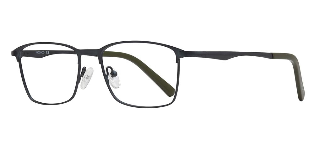 ROCOCO ROC 8726-C.03 Optik Genç Erkek Köşeli Çerçeveli Titanyum - 2