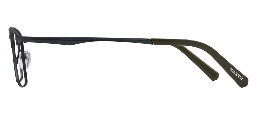 ROCOCO ROC 8726-C.03 Optik Genç Erkek Köşeli Çerçeveli Titanyum - 3
