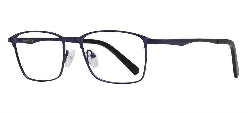 ROCOCO ROC 8726-C.04 Optik Genç Erkek Köşeli Çerçeveli Titanyum - 2
