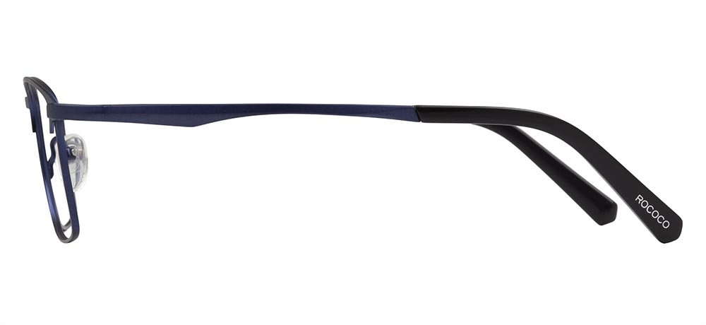 ROCOCO ROC 8726-C.04 Optik Genç Erkek Köşeli Çerçeveli Titanyum - 3