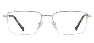 ROCOCO ROC 8727-C.01 Optik Genç Erkek Köşeli Yarım Çerçeveli Titanyum - ROCOCO