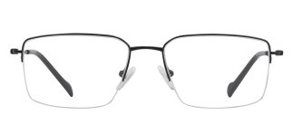 ROCOCO ROC 8727-C.04 Optik Genç Erkek Köşeli Yarım Çerçeveli Titanyum - ROCOCO
