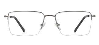 ROCOCO ROC 8728-C.02 Optik Genç Erkek Köşeli Yarım Çerçeveli Titanyum - ROCOCO