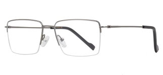 ROCOCO ROC 8728-C.02 Optik Genç Erkek Köşeli Yarım Çerçeveli Titanyum - ROCOCO (1)