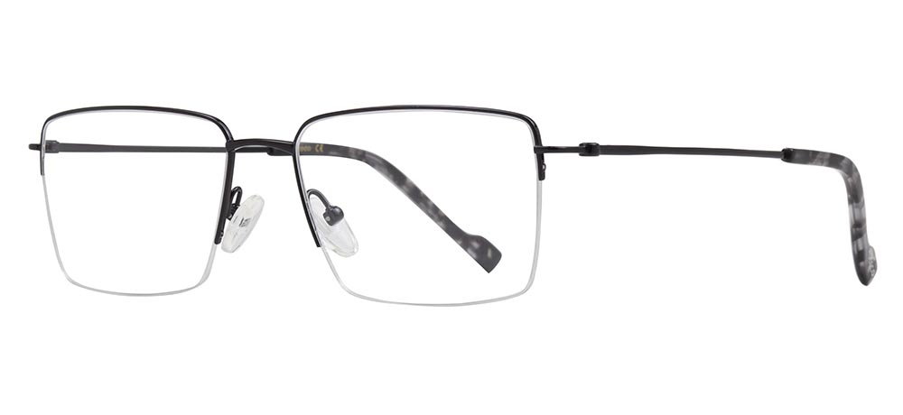 ROCOCO ROC 8728-C.04 Optik Genç Erkek Köşeli Yarım Çerçeveli Titanyum - 2