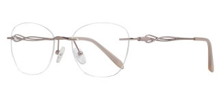 ROCOCO ROC 8730-C.03 Optik Genç Kadın Oval Çerçevesiz Titanyum - ROCOCO (1)