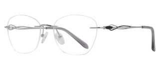 ROCOCO ROC 8730-C.04 Optik Genç Kadın Oval Çerçevesiz Titanyum - ROCOCO (1)