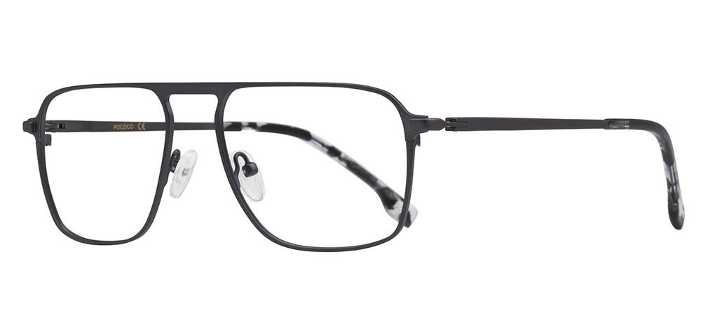 ROCOCO ROC 8732-C.02 Optik Genç Erkek,Kadın,Unisex Köşeli Çerçeveli Titanyum - 2